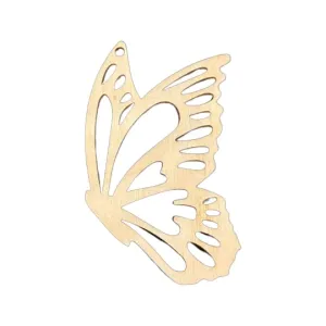 12 pieces Unfinished Wood Wooden Butterfly Dangle Earrings Jewelry Blanks Made in Texas