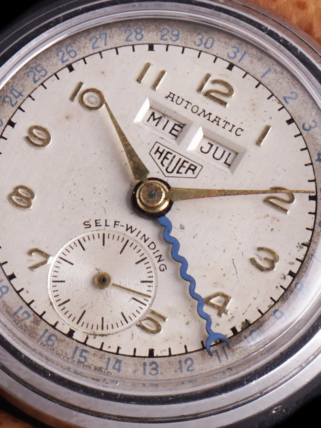 1950s Heuer Triple Calendar (Ref. 1806)