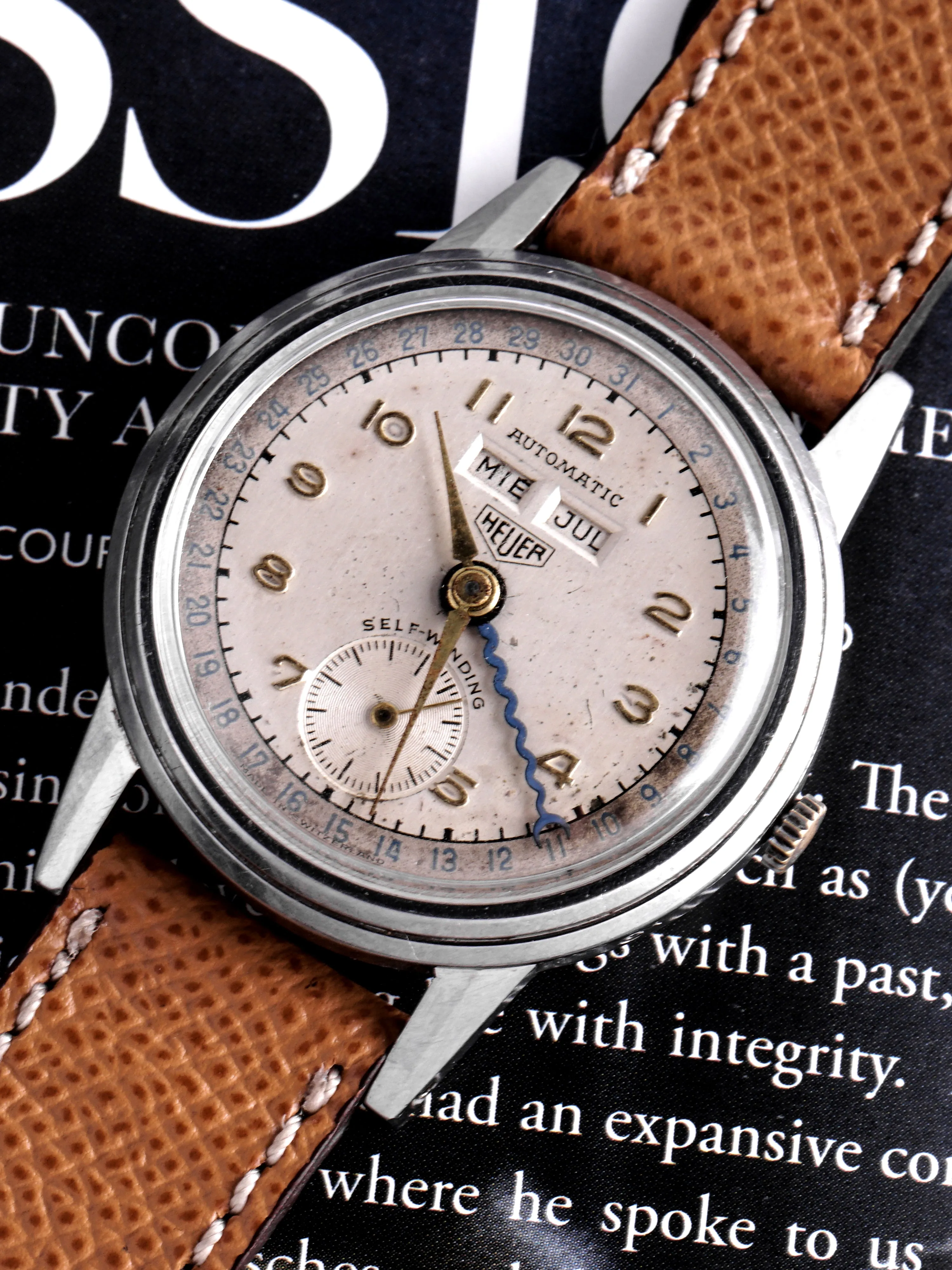 1950s Heuer Triple Calendar (Ref. 1806)