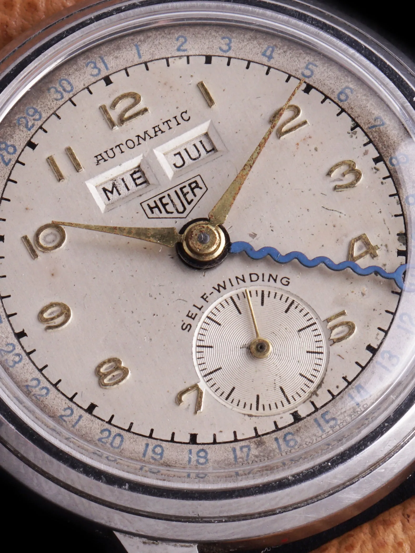 1950s Heuer Triple Calendar (Ref. 1806)