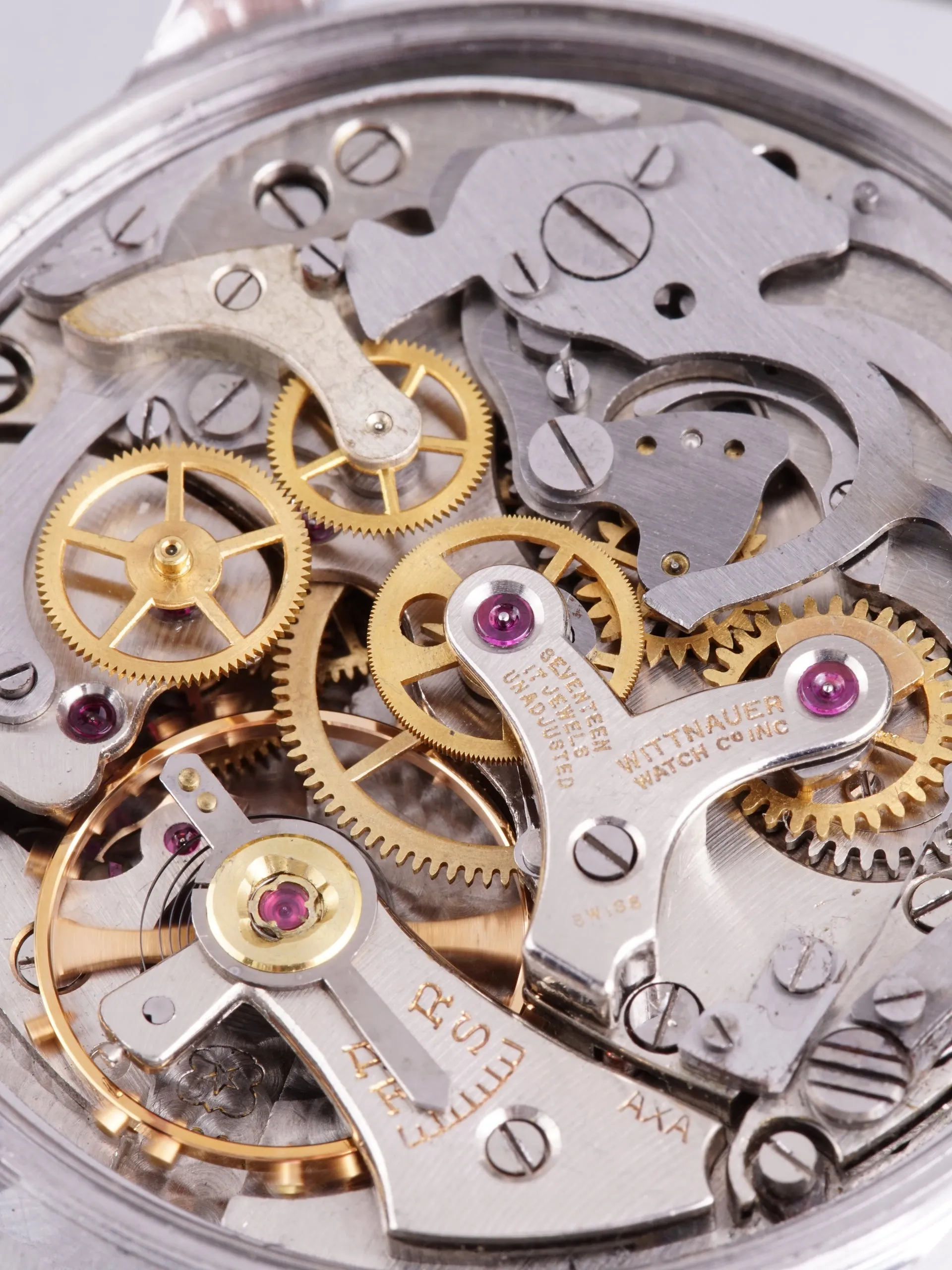 1953 Wittnauer Chronograph (Ref. 3256) Previously Owned by Clint Brawner, Chief Mechanic of the 1953 Indy 500 Winning Pole Car, Driven by Bill Vukovich