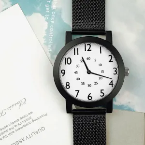 2022 Enmex original creative design girl wristwatch Jump number lady wath gift  brief simple face  fashion quartz lady watches