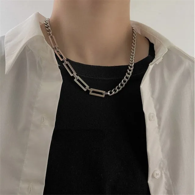 2022 New Brambles Unisex Choker Necklace Women Hip-hop Gothic Punk Style Barbed Wire Thorns Pendant Chain Valentine&#39;s Day Gifts