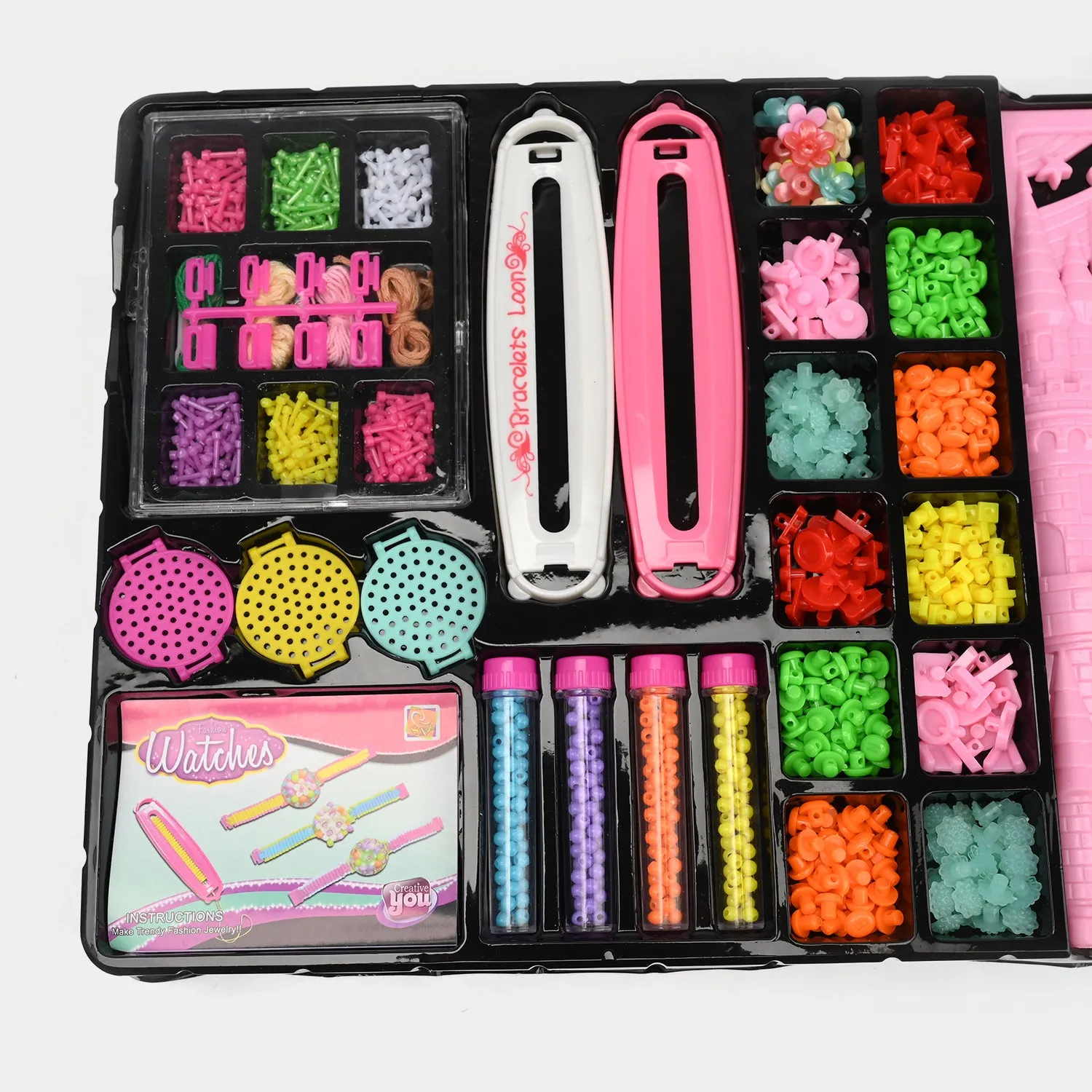 3 In 1  Beads jewelry Project Set For Girls