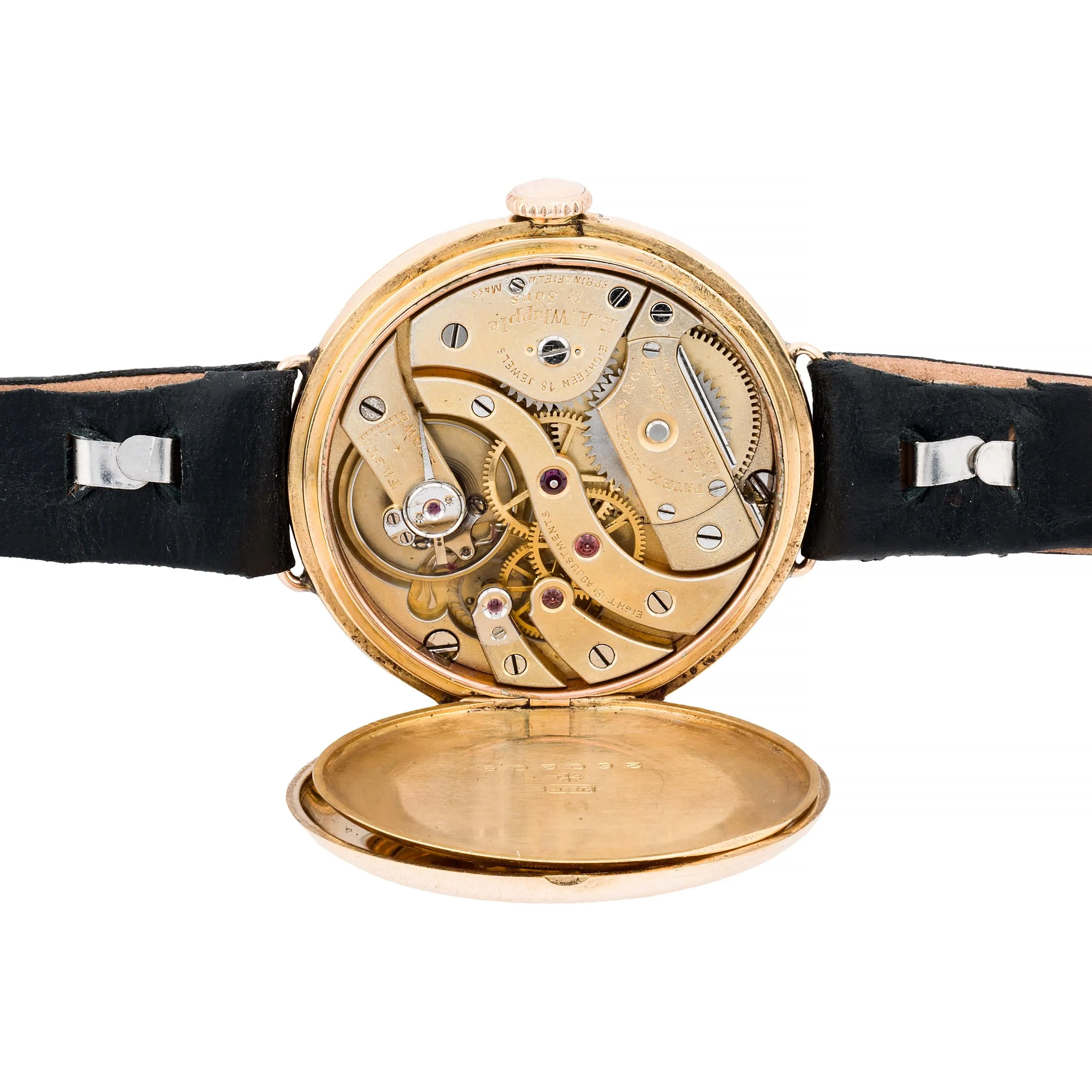 Antique Patek Philippe Wrist Watch Circa 1911 in 18 Karat Yellow Gold