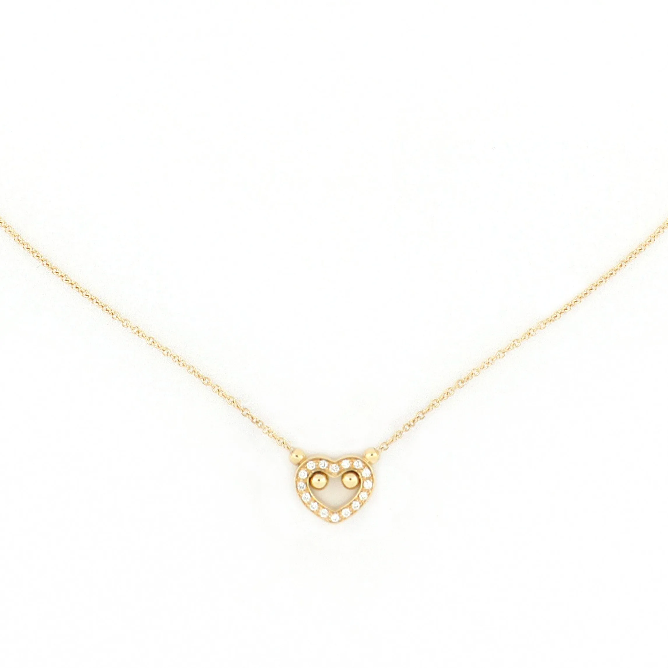 Armonia Necklace With Diamonds Pavé