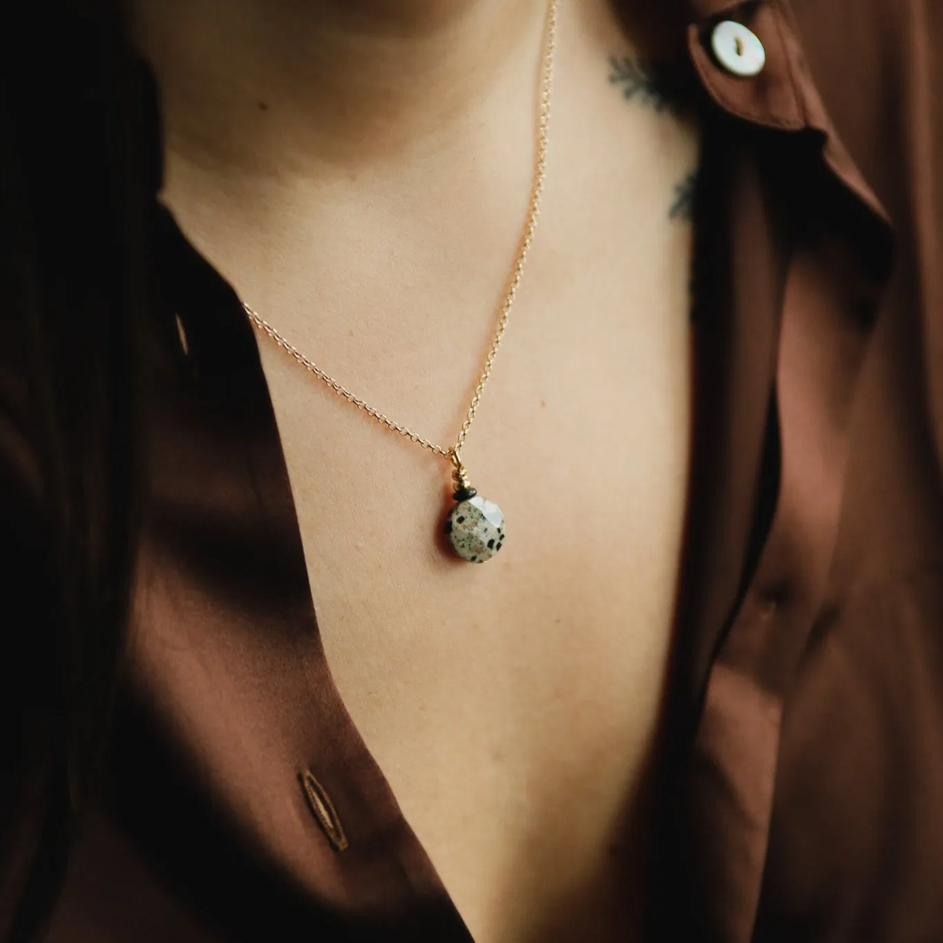 Aurelia Jasper Necklace