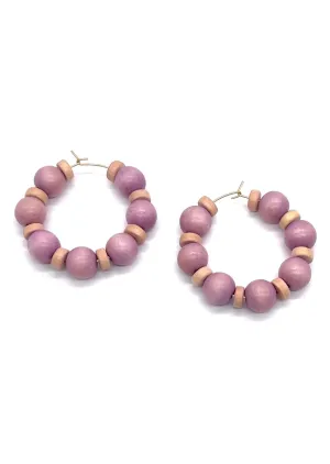 Blushed Lavender Hoops