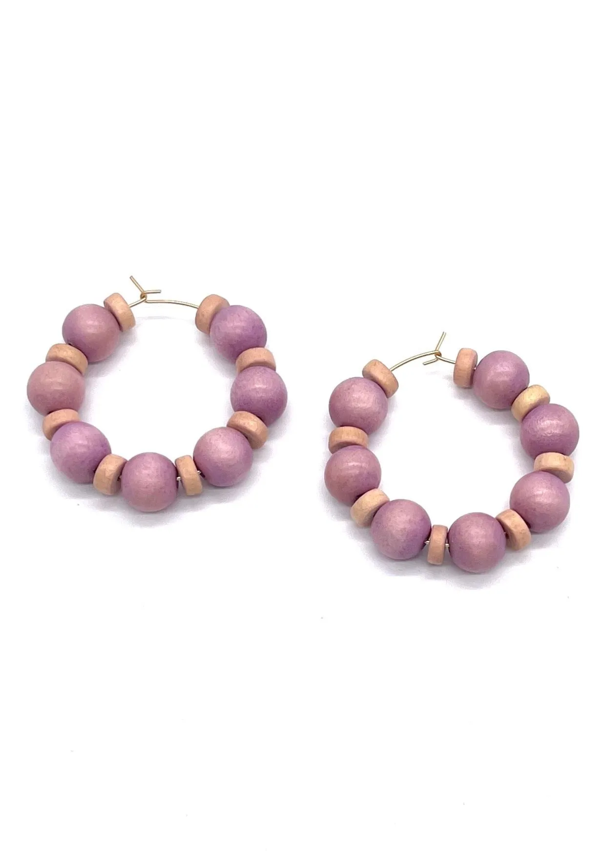 Blushed Lavender Hoops