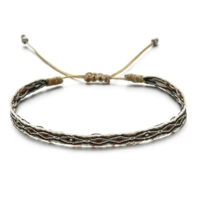 Bohemian Colourful Woven Rope String Bracelet