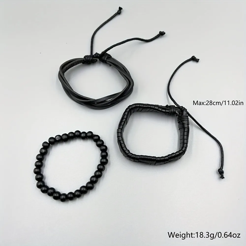 Boho Layer Leather Bracelet Diy Set