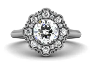 Bostonian Charlotte - Custom Engagement Ring