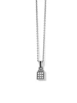 Brighton- Meridian Zenith Silver Mini Necklace