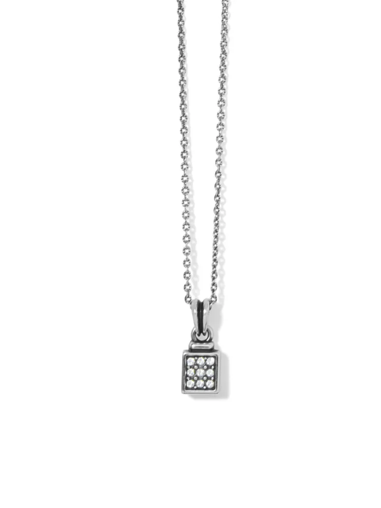 Brighton- Meridian Zenith Silver Mini Necklace