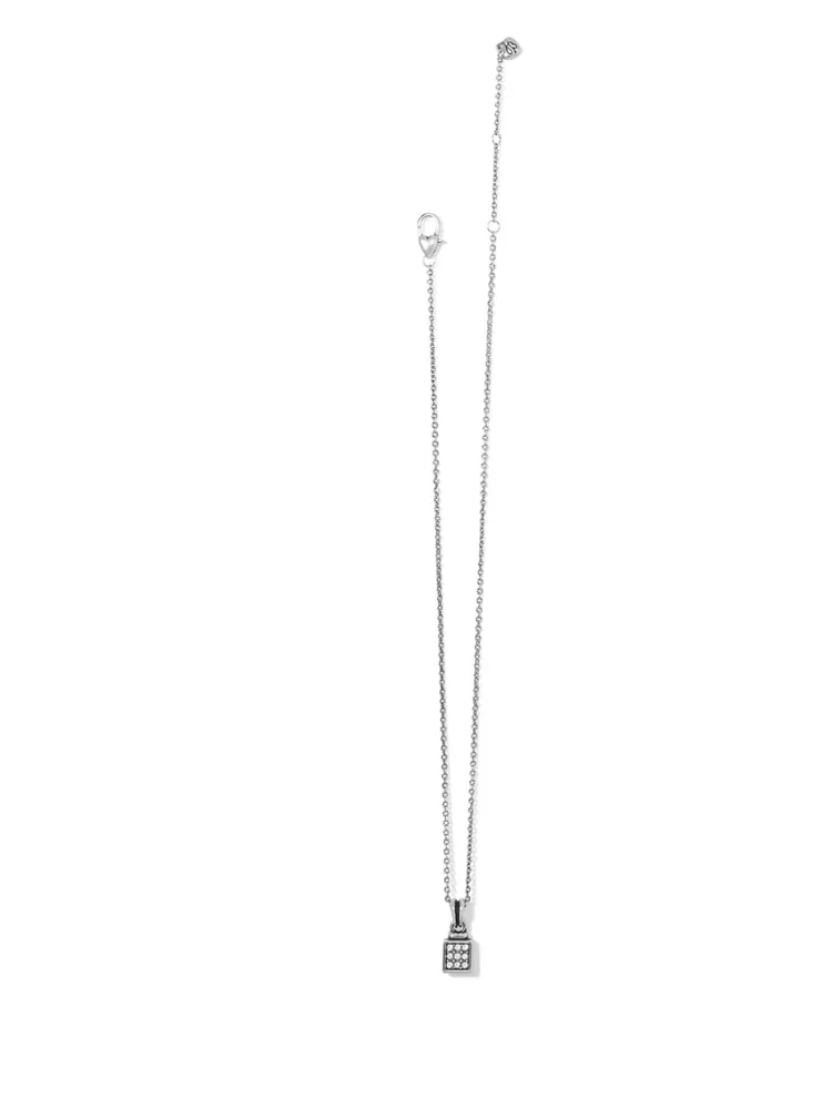 Brighton- Meridian Zenith Silver Mini Necklace