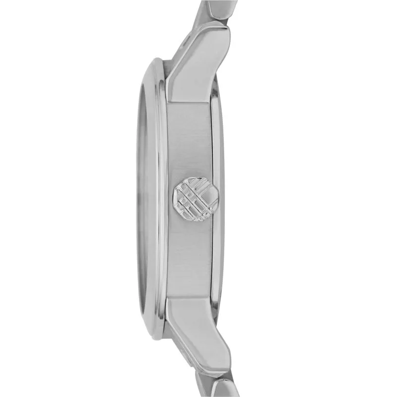 Burberry The City Black Dial Silver Women's Watch BU9201