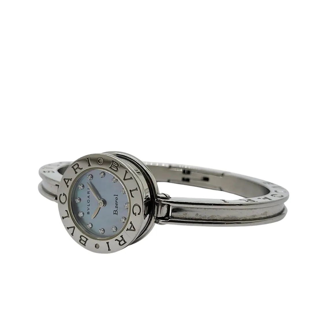 Bvlgari B.Zero1 BZ22S Quartz Steel Bangle Watch 22mm