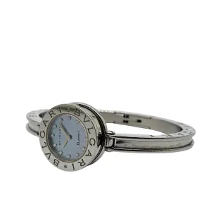 Bvlgari B.Zero1 BZ22S Quartz Steel Bangle Watch 22mm