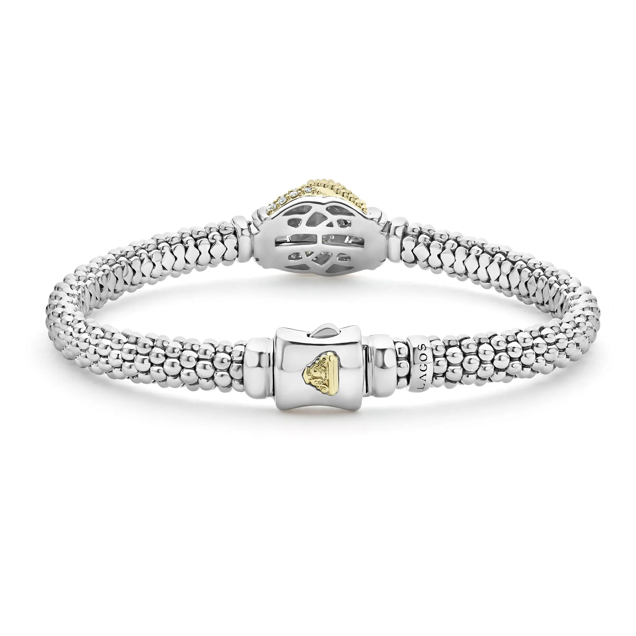 Caviar Lux Caviar Diamond Knot Bracelet | 6mm