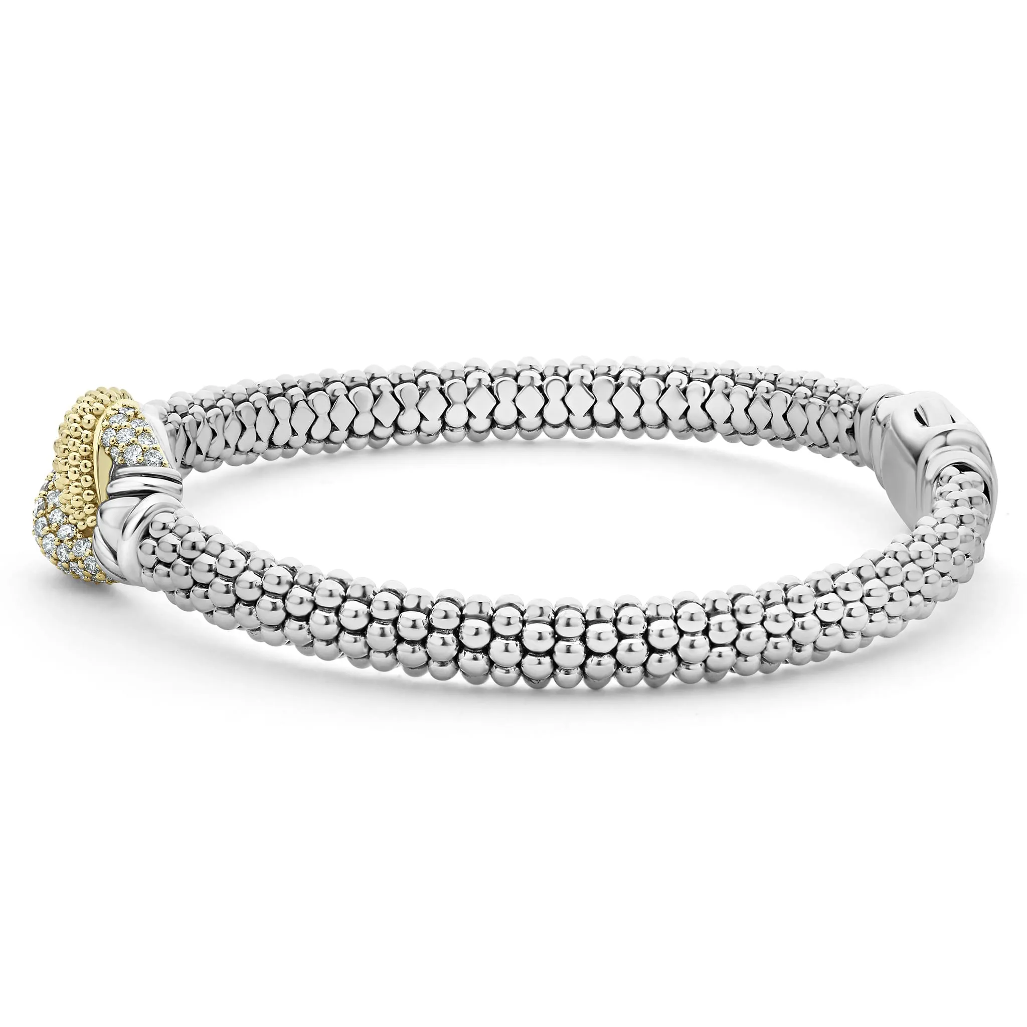Caviar Lux Caviar Diamond Knot Bracelet | 6mm