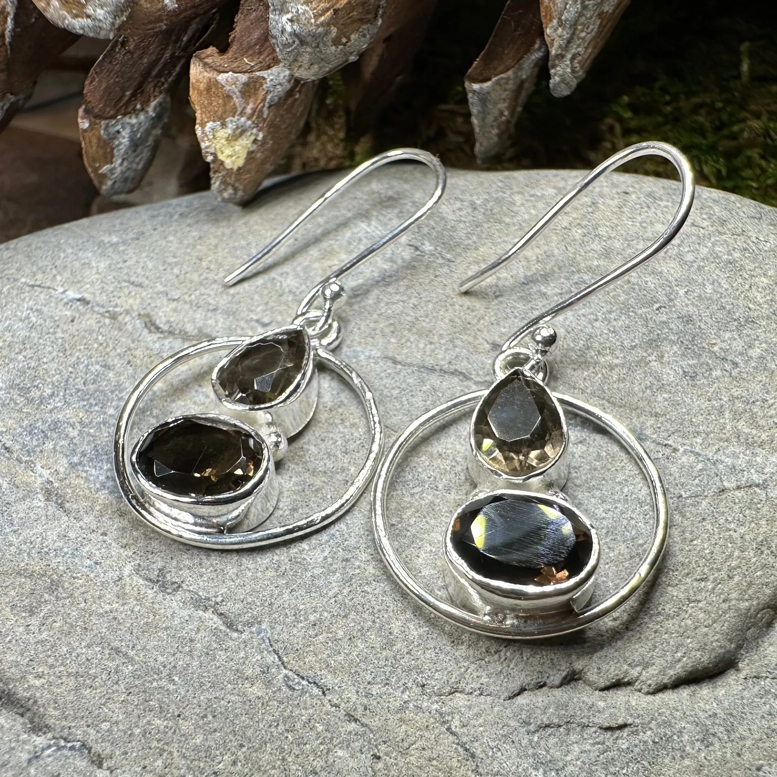 Cecette Smoky Topaz Earrings