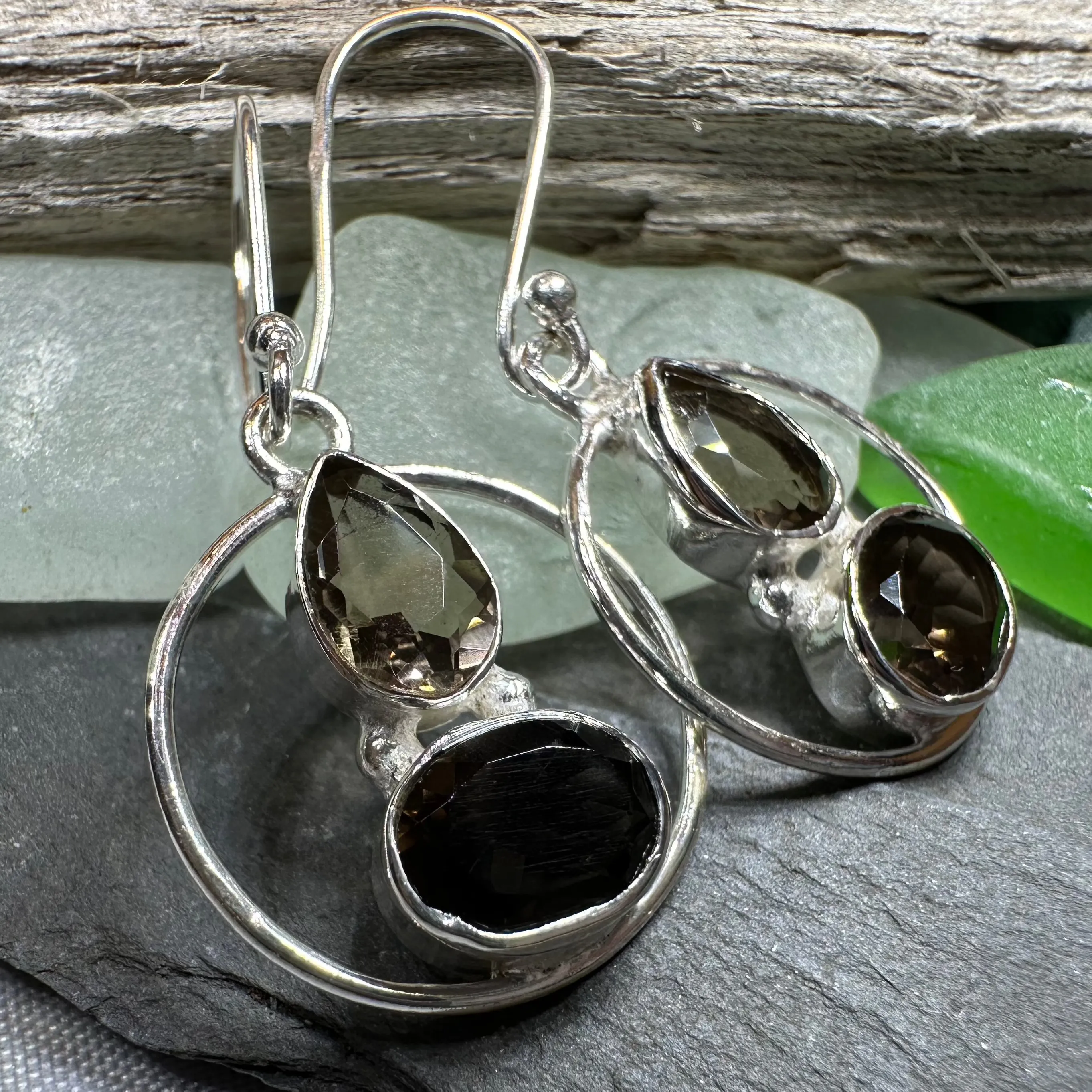 Cecette Smoky Topaz Earrings