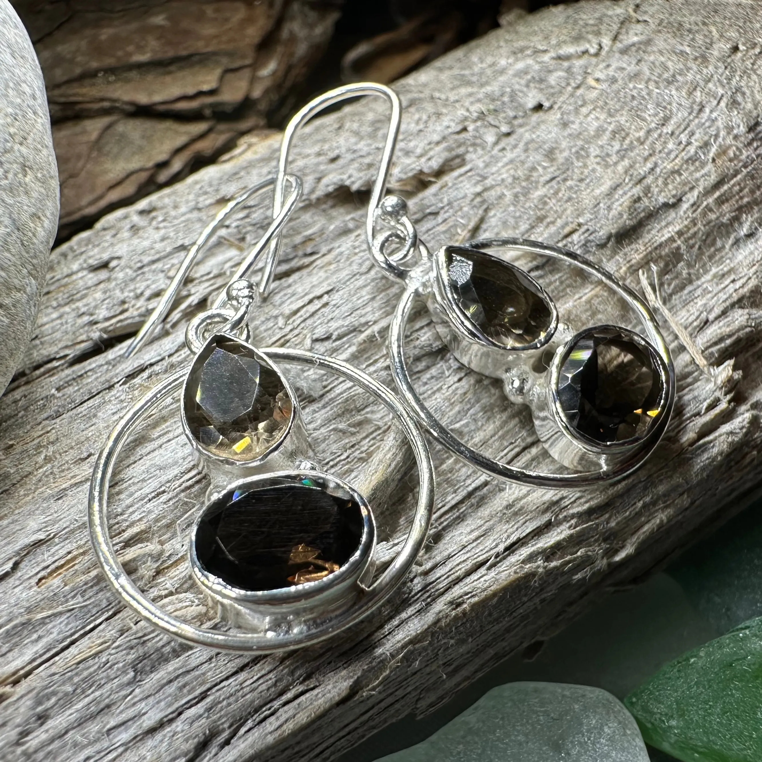 Cecette Smoky Topaz Earrings