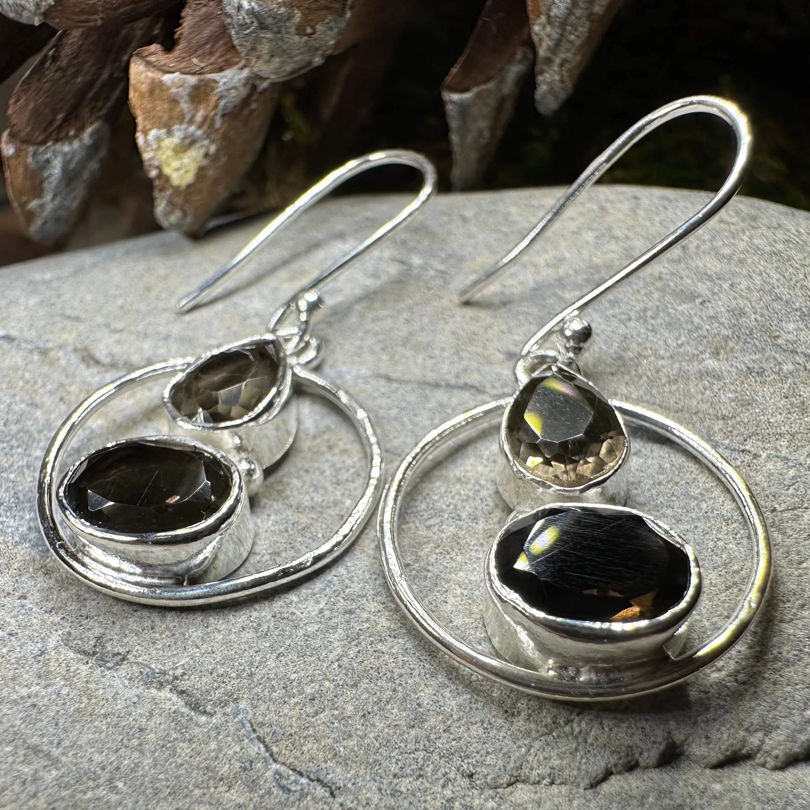 Cecette Smoky Topaz Earrings
