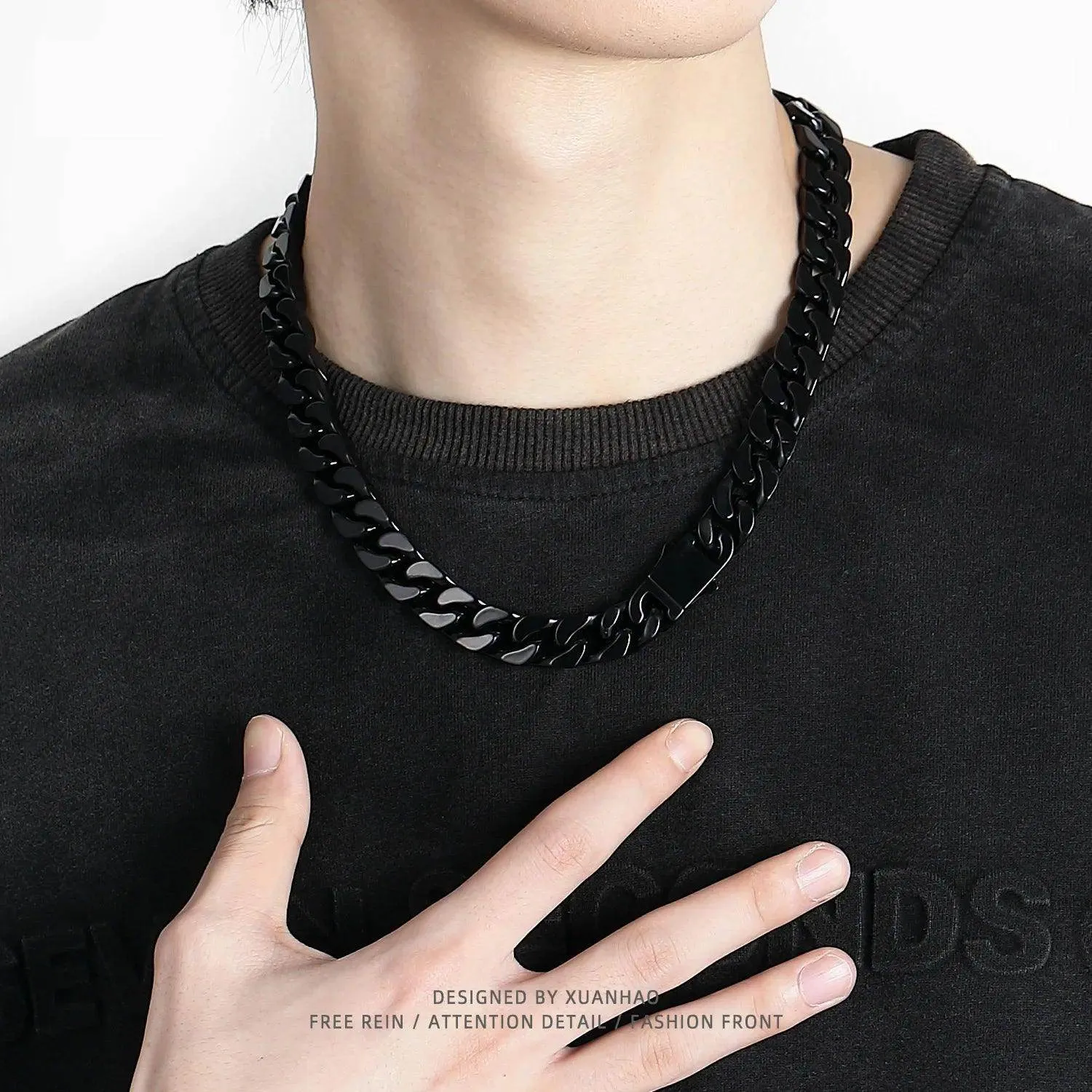 Chain Choker Necklaces Colors