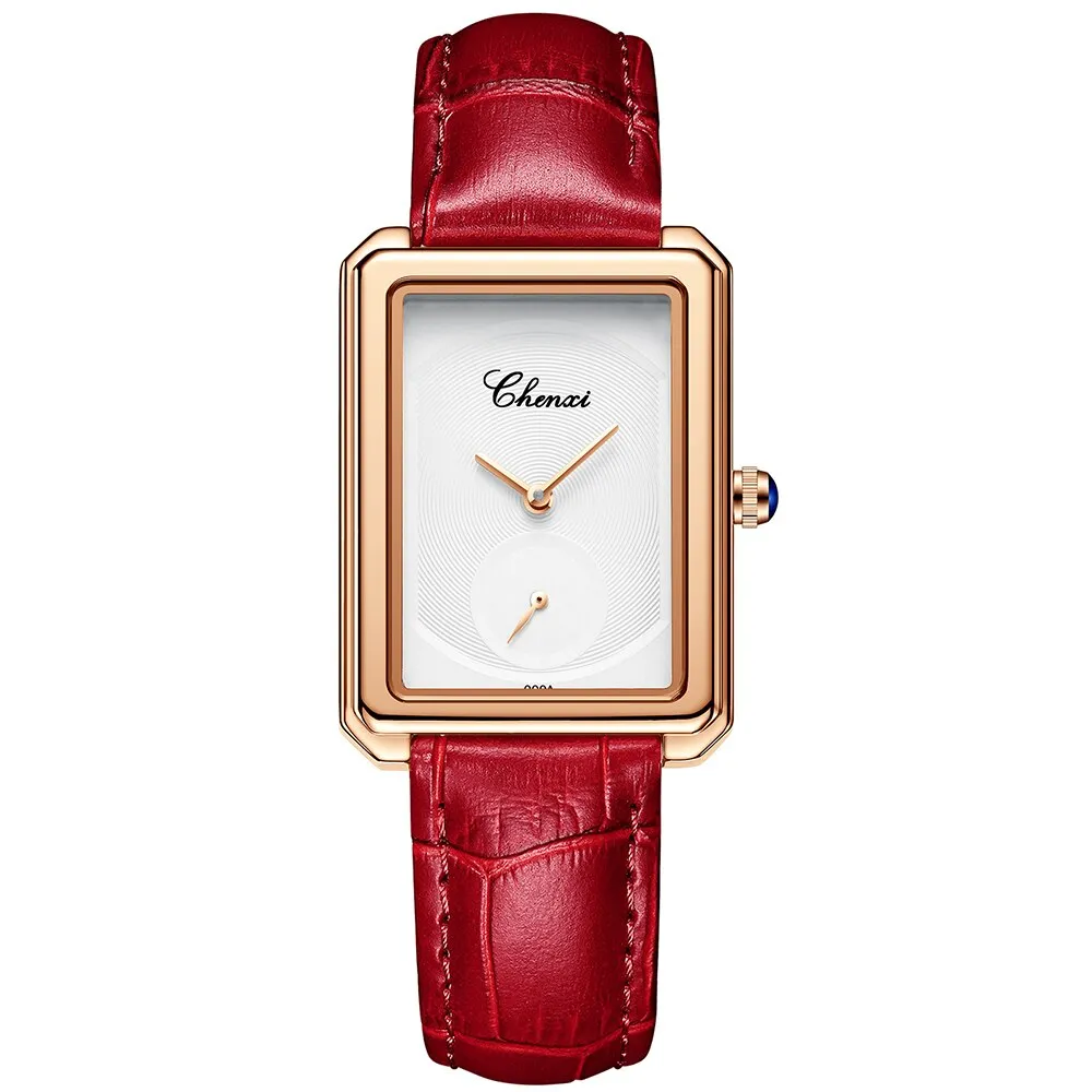 CHENXI Women Watches Fashion Classic Leather Quartz Clock Female Luxury Waterproof Wrist Watch Ladies Simple Analog Watch