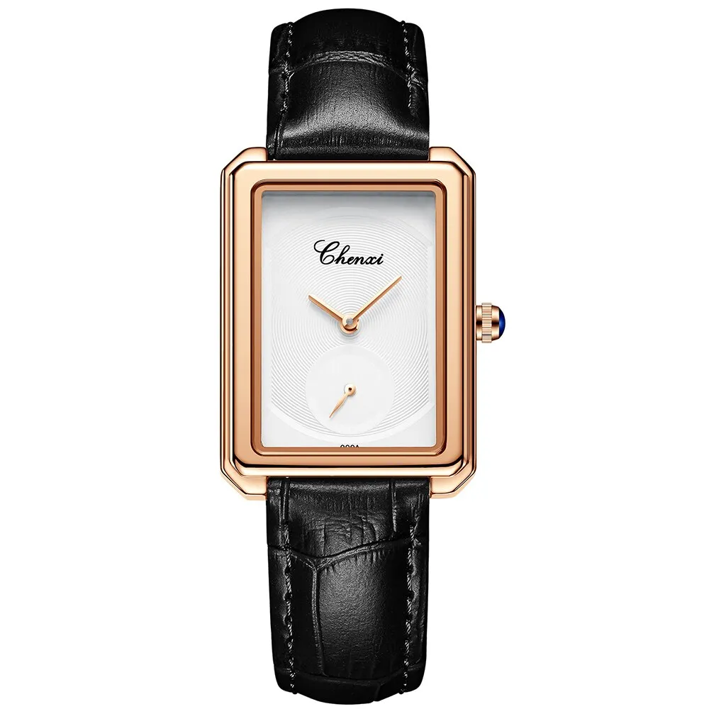 CHENXI Women Watches Fashion Classic Leather Quartz Clock Female Luxury Waterproof Wrist Watch Ladies Simple Analog Watch