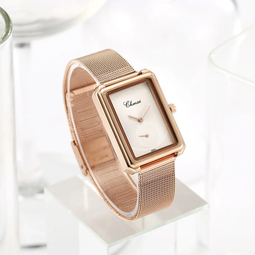 CHENXI Women Watches Fashion Classic Leather Quartz Clock Female Luxury Waterproof Wrist Watch Ladies Simple Analog Watch