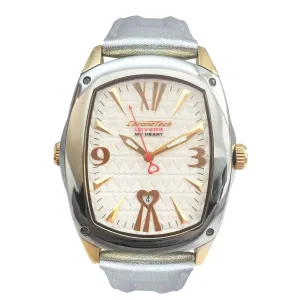 Chronotech Gold Leather Watch