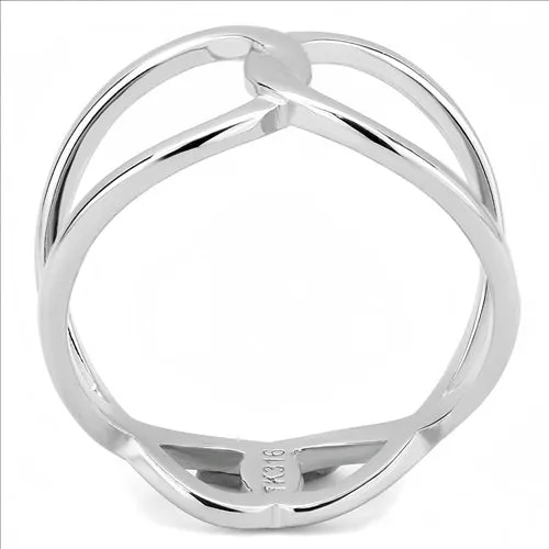 CJE3585 Wholesale Women's Stainless Steel Link Ring