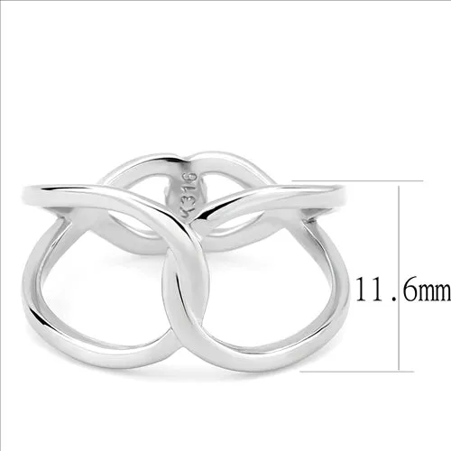 CJE3585 Wholesale Women's Stainless Steel Link Ring