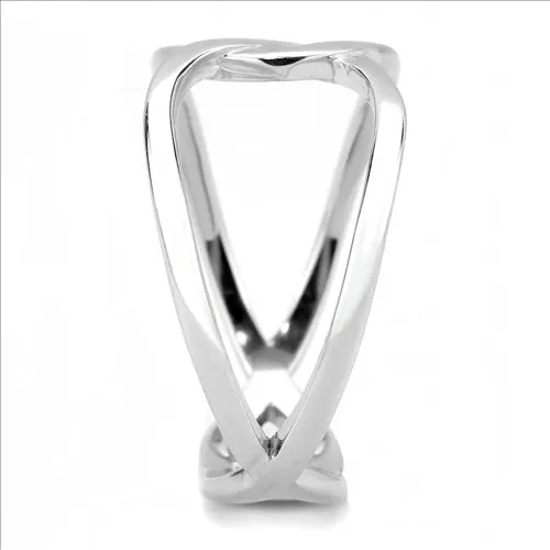CJE3585 Wholesale Women's Stainless Steel Link Ring