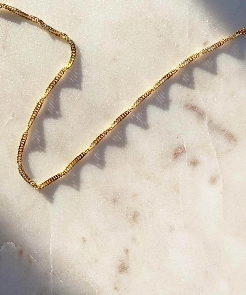 Claudia Singapore Chain Necklace