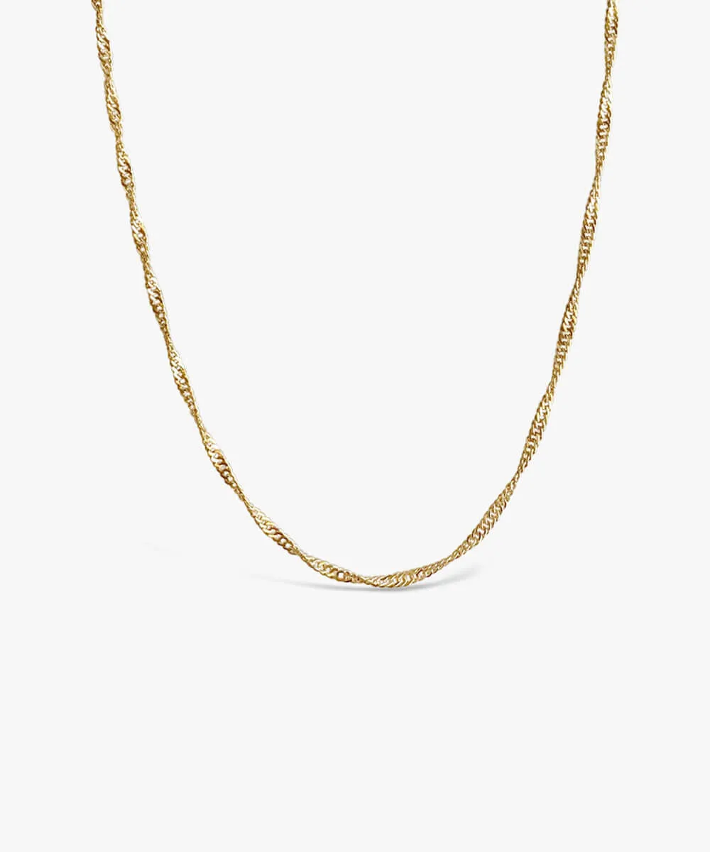Claudia Singapore Chain Necklace