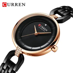 CURREN New Women Luxury Brand Watch Waterproof Fashion Lady Wristwatch for Woman Clock Ladies Quartz Watches Relogio Feminino