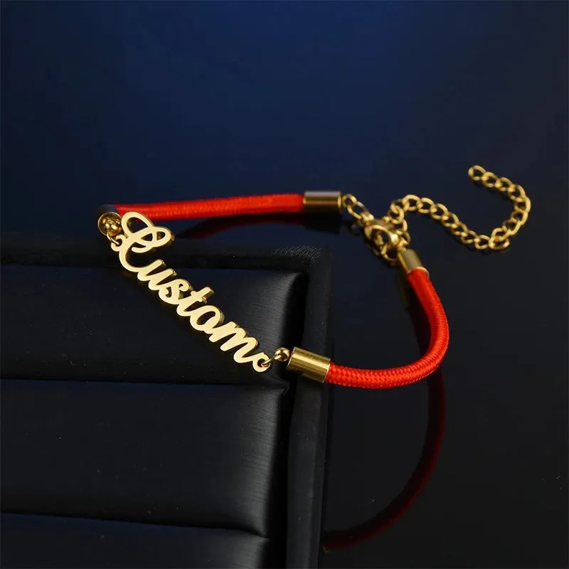Custom Name Bracelets for Women Hand-woven Bracelet