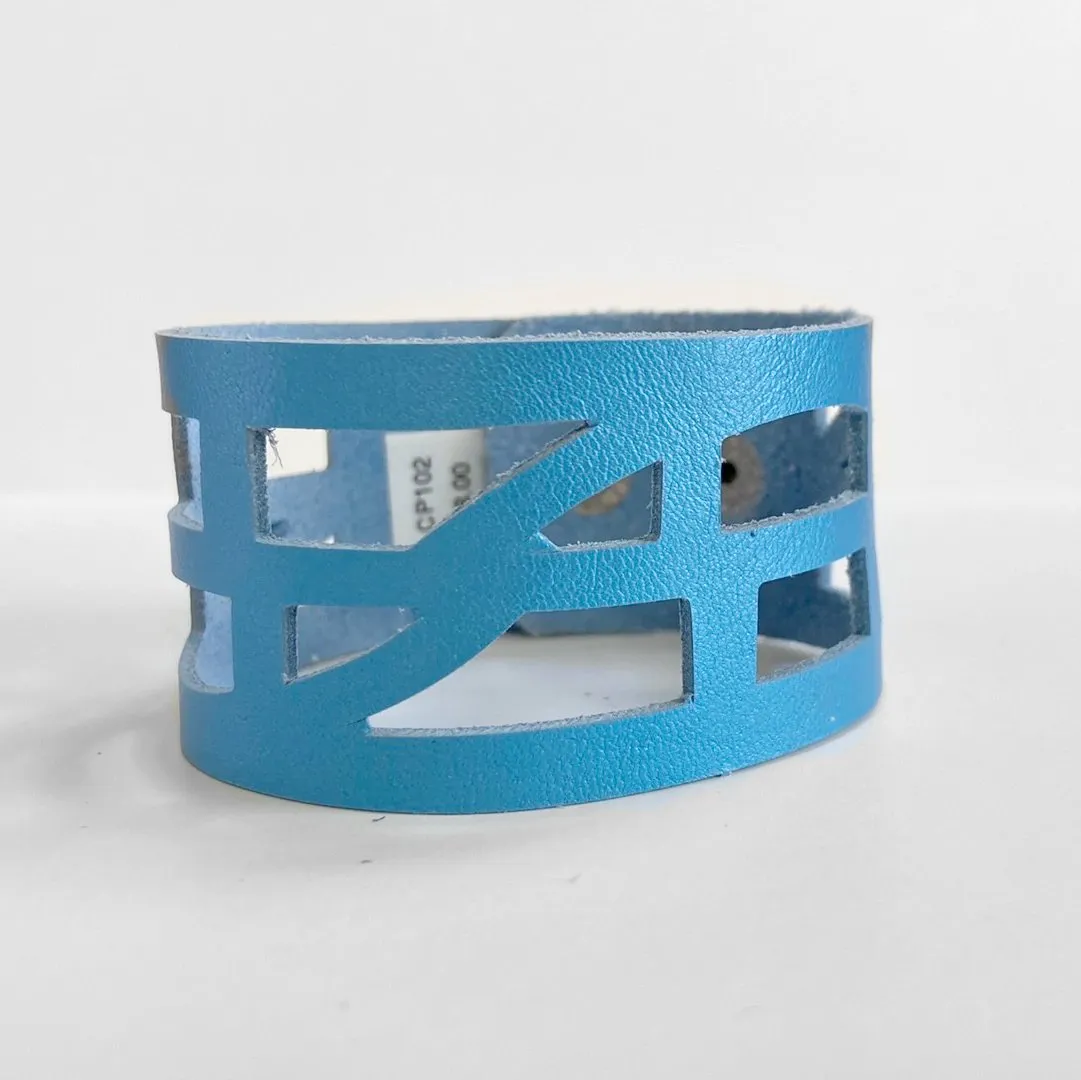 Cutout Leather Band - Optimist & Empowerment Design