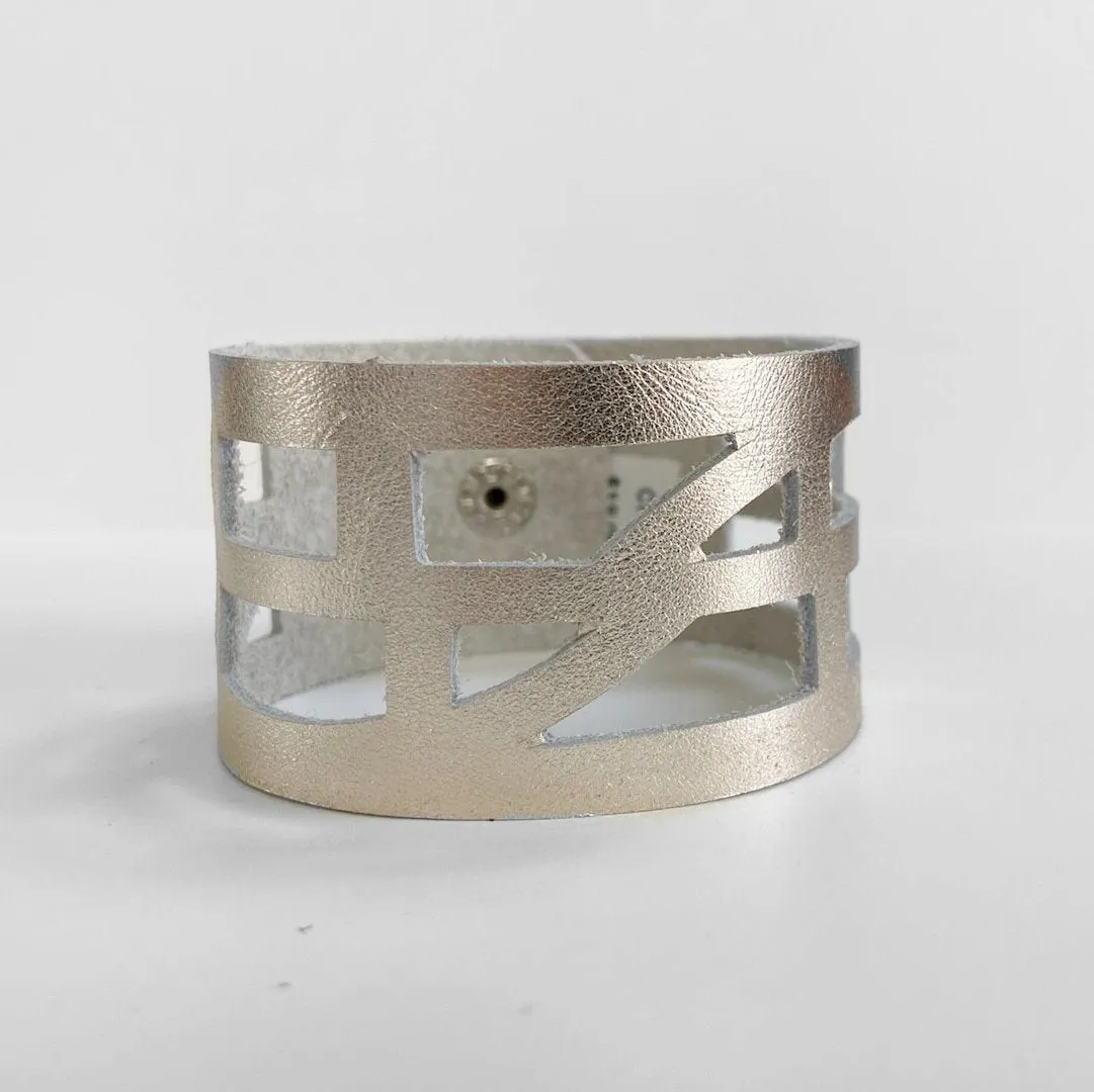 Cutout Leather Band - Optimist & Empowerment Design