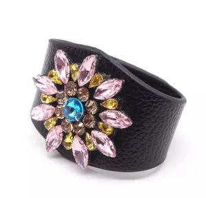 Dahlia Bracelet (Black)