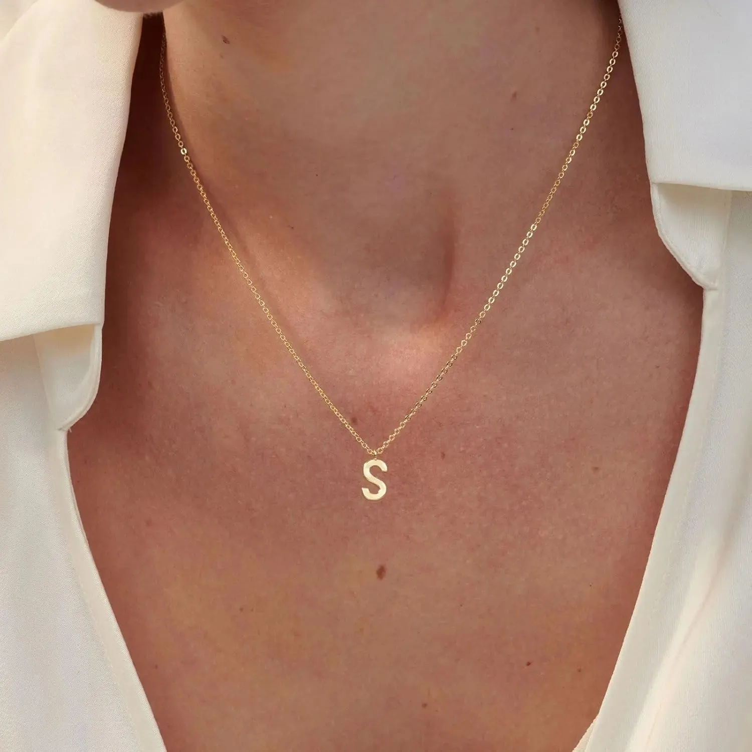 Dakota - Dainty Monogram Letter Necklace Woman's Jewelry