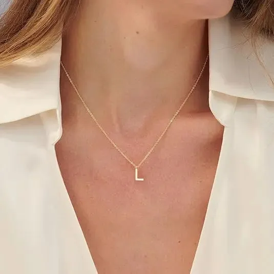 Dakota - Dainty Monogram Letter Necklace Woman's Jewelry