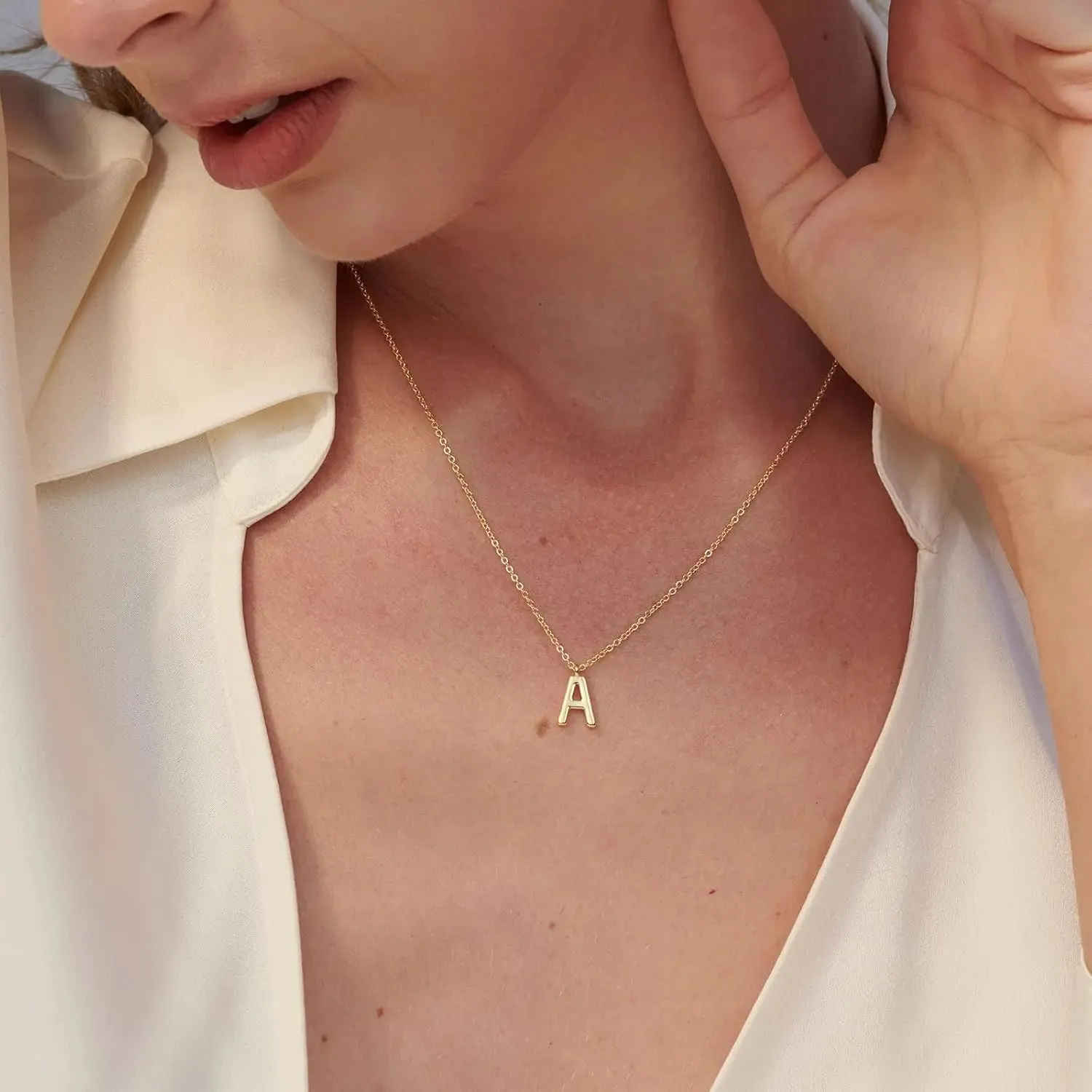 Dakota - Dainty Monogram Letter Necklace Woman's Jewelry
