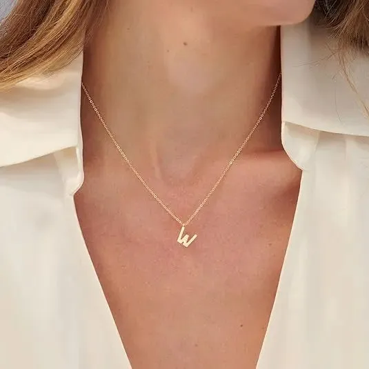 Dakota - Dainty Monogram Letter Necklace Woman's Jewelry