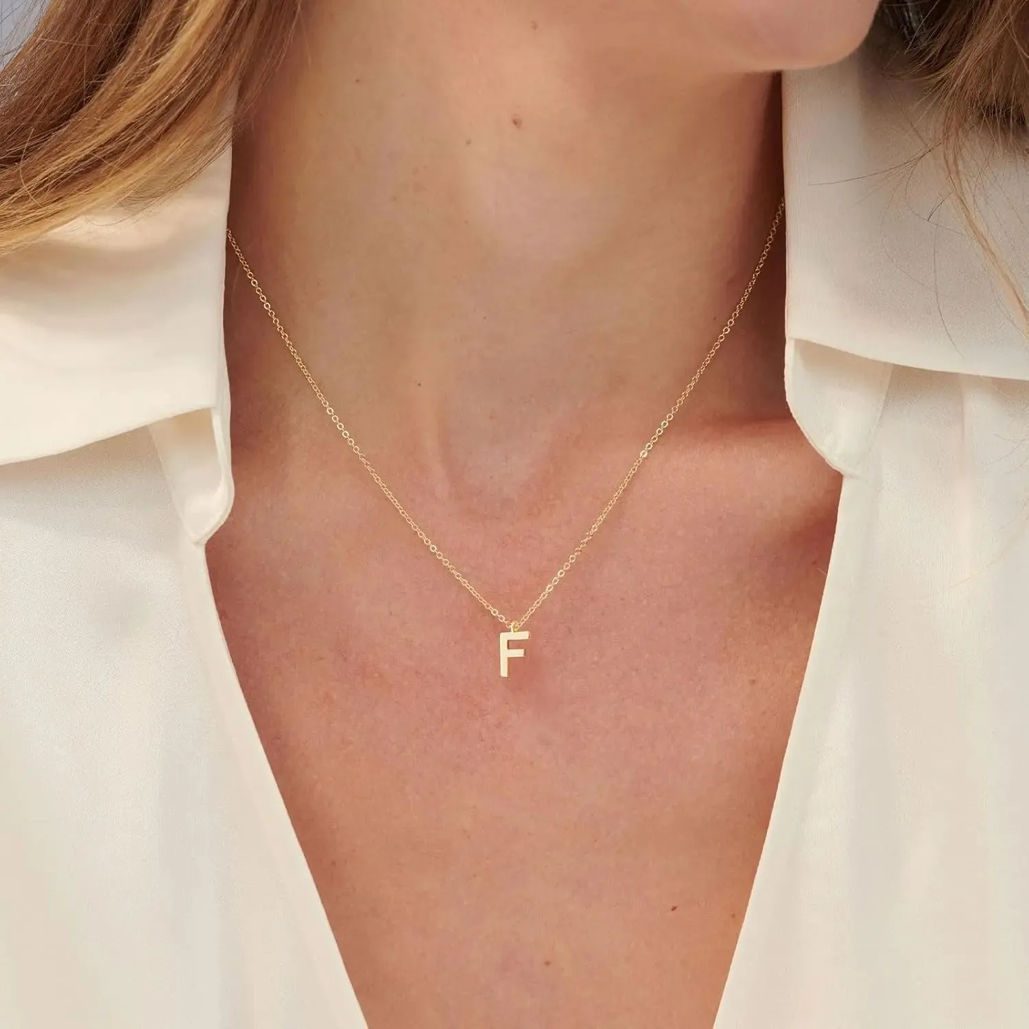 Dakota - Dainty Monogram Letter Necklace Woman's Jewelry
