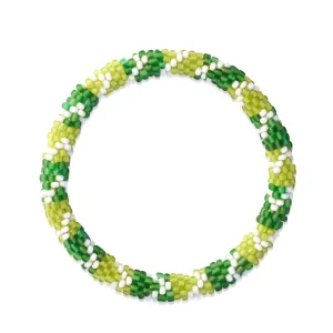 Dewdrops | Himalayan Glass Bead Bracelet