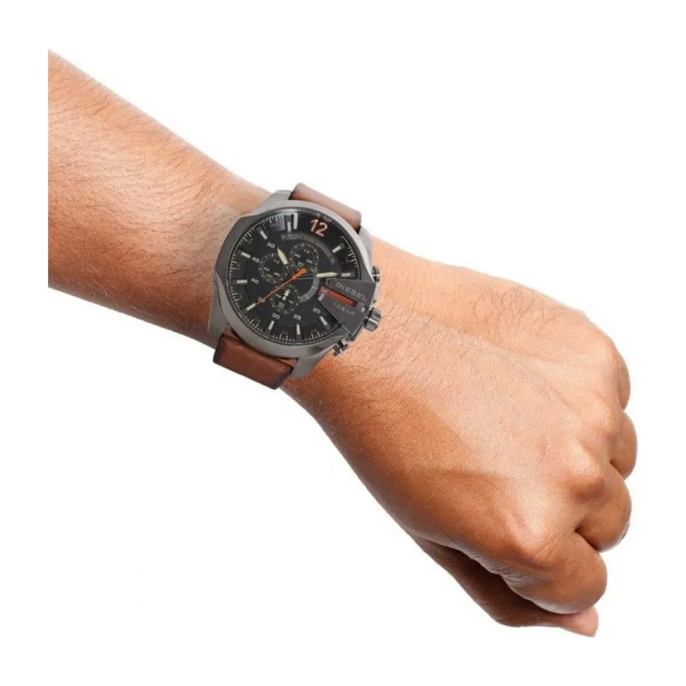 Diesel Men's Chi Analog Black Dial Watch